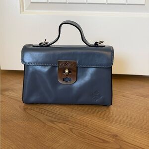 Brand New Patricia Nash Blue Mini Leather Bag
